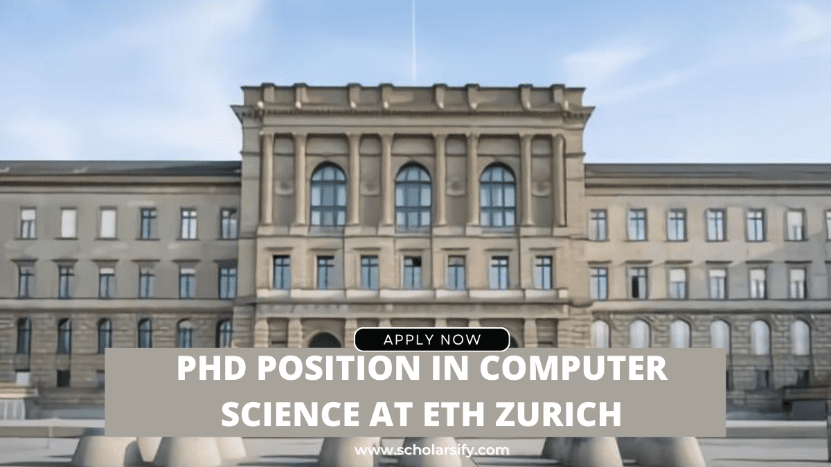 university of zurich phd computer science
