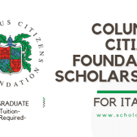 Columbus Citizens Foundation Scholarships For Italians