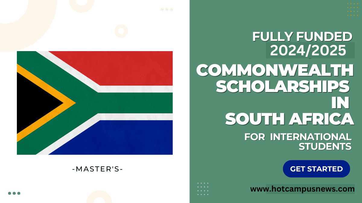 Commonwealth Scholarships in South Africa For International Students