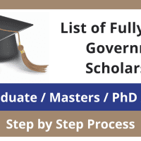 Fully Funded Government Scholarships