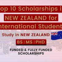 Top 10 Scholarships in New Zealand for International Students.