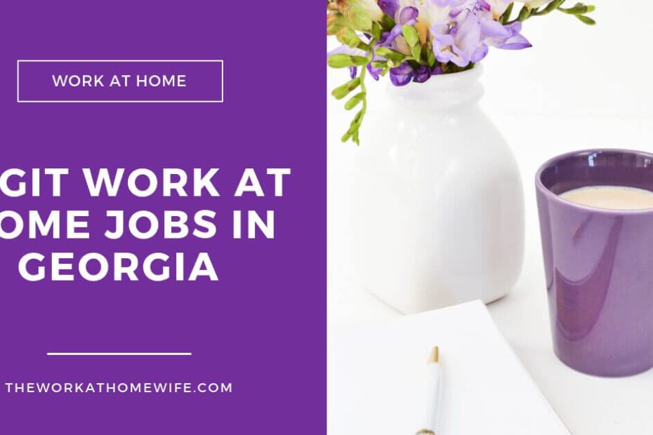 Work from Home Jobs In Georgia
